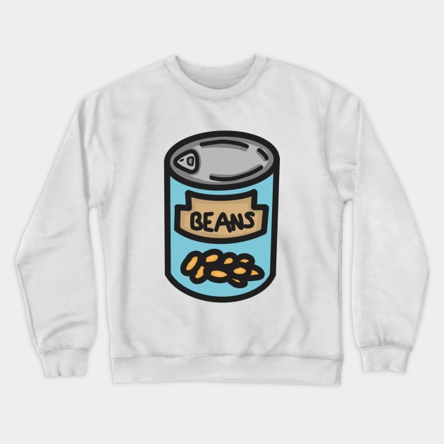 Baked Beans Can Crewneck Sweatshirt by OneThreeSix